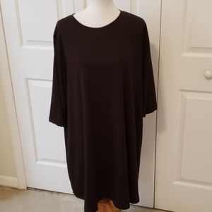 FINAL SALE Black aline dress